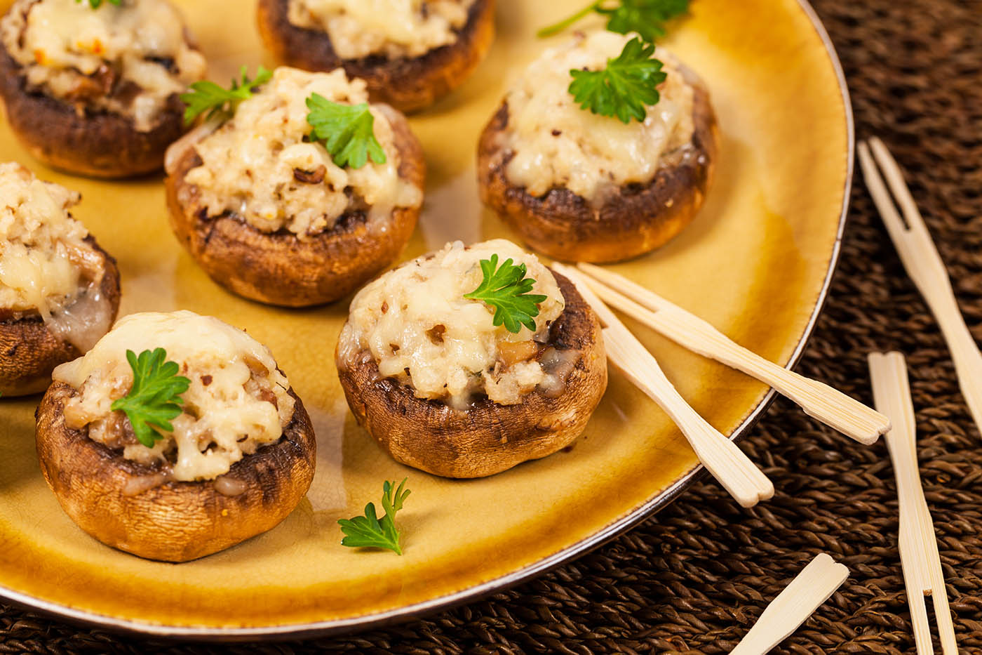 Easy Stuffed Mushrooms - Donatella Arpaia | Restaurateur & TV Chef ...